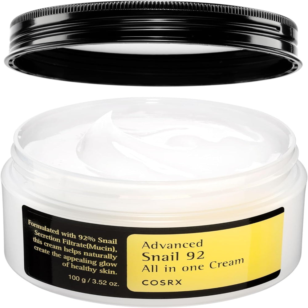COSRX Snail Mucin 92% Face Moisturizer, 3.52 Oz,