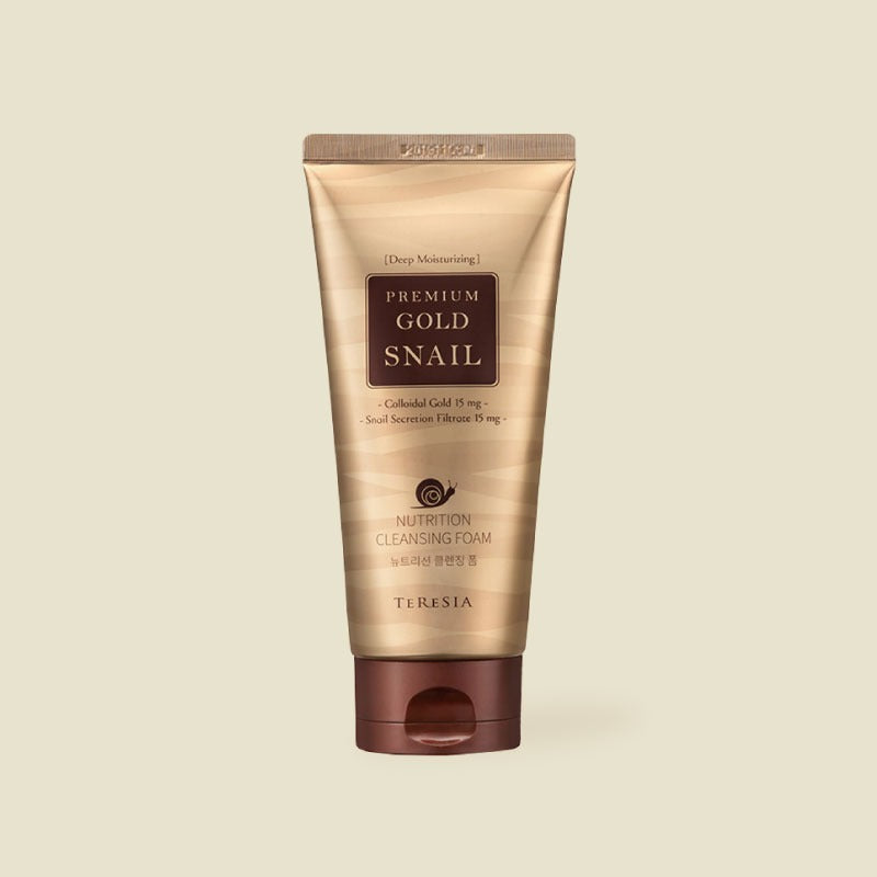 Teresia Premium Gold Snail Nutrition Cleansing Foam