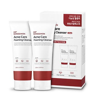 Dr+ Banggiwon Acne Care Foaming Cleanser 200ml × 2pcs